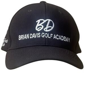 Black Golf Academy Men's Hat